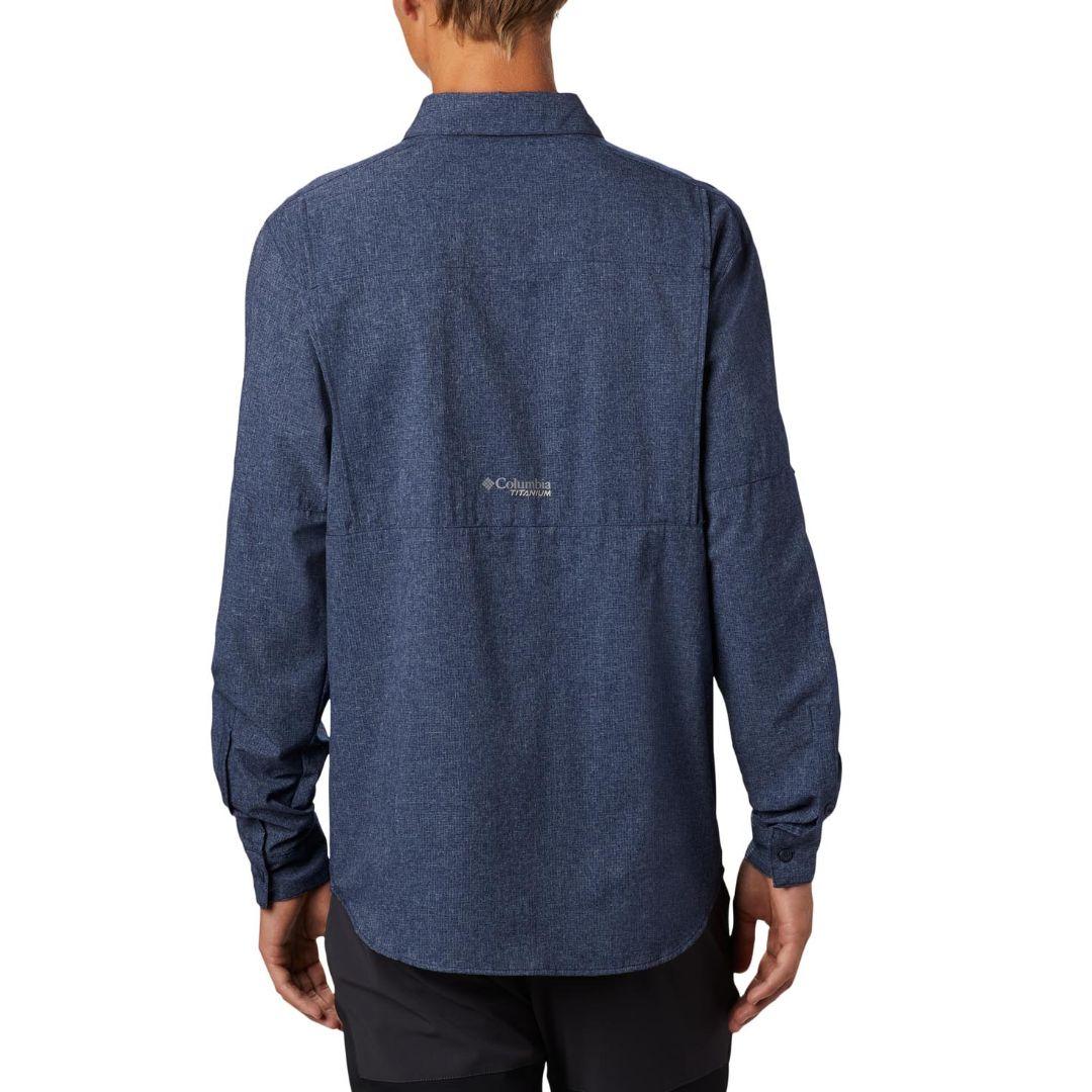 Columbia Men Blue Irico Mens Long Sleeve Shirt