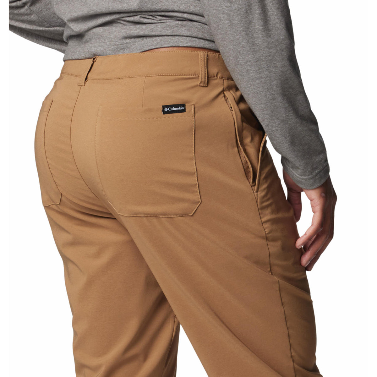 Columbia Men Brown Omni-Shield Sage Peak Chino Pant Chino Pant