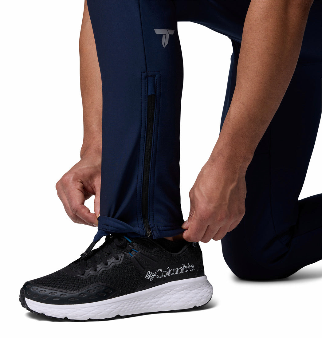 Columbia Men Navy Blue Omni-Shield Vast Canyon Softshell Pant (Plus Size)