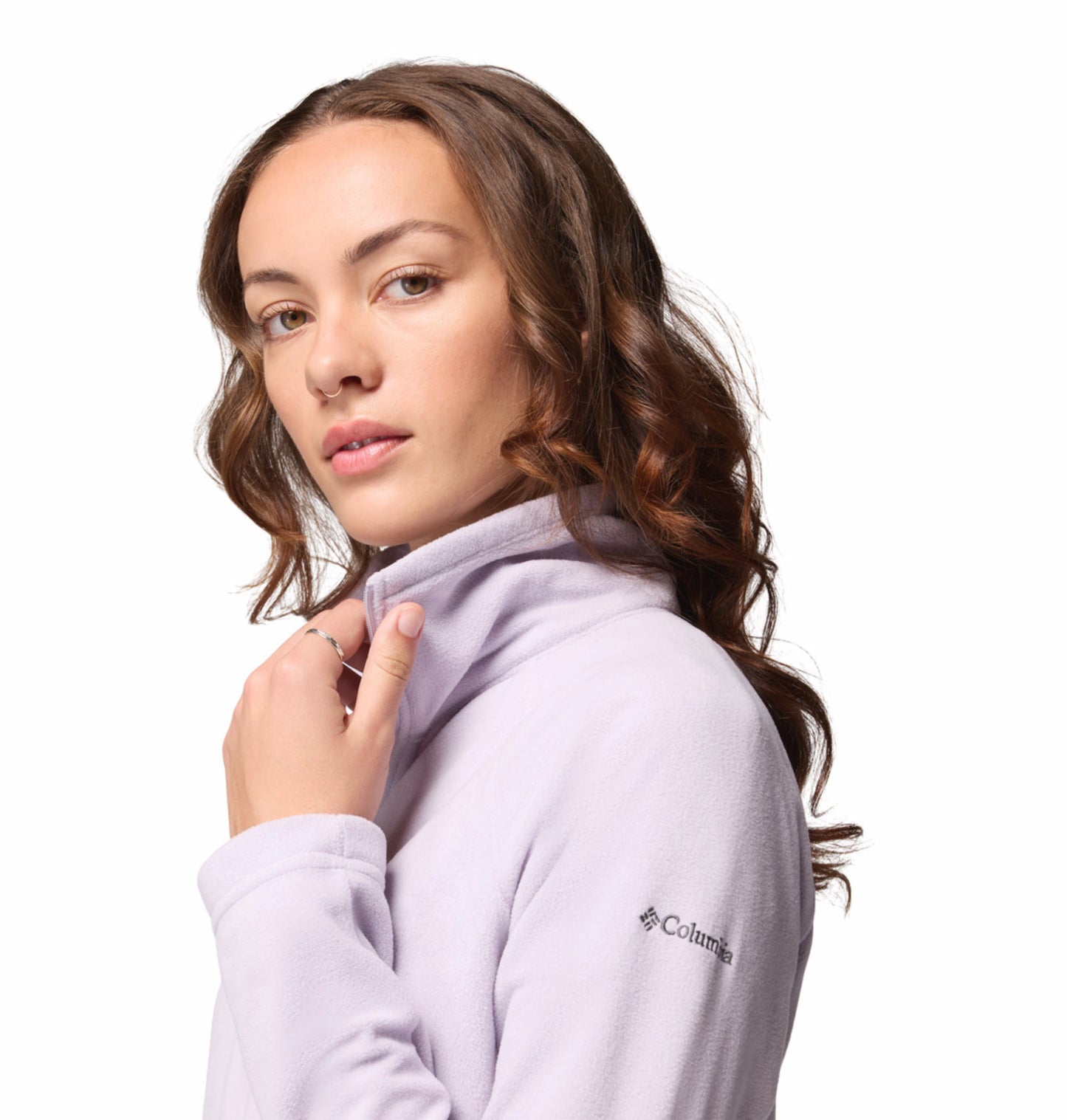 Columbia Women Purple Glacial IV Pullover