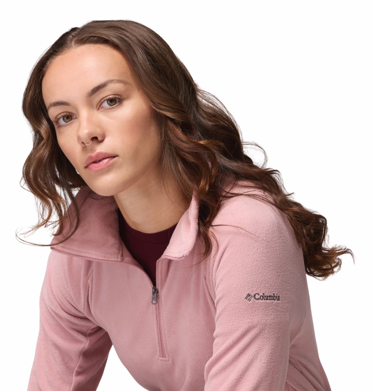 Columbia Women Pink Glacial IV Fleece Jacket