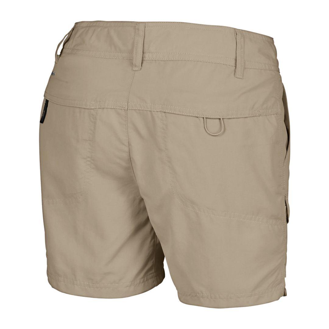 Columbia Women Beige Silver Ridge Short (Sun Protection)
