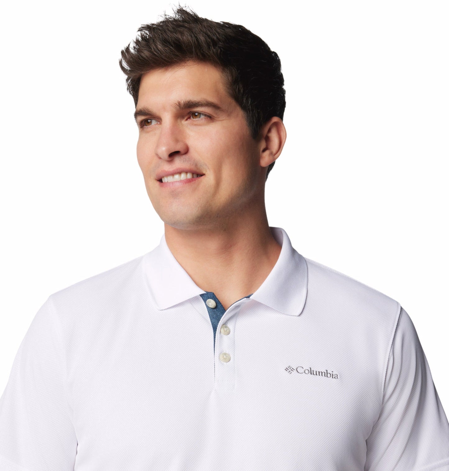 men white omni shade utilizer polo tshirt plus size