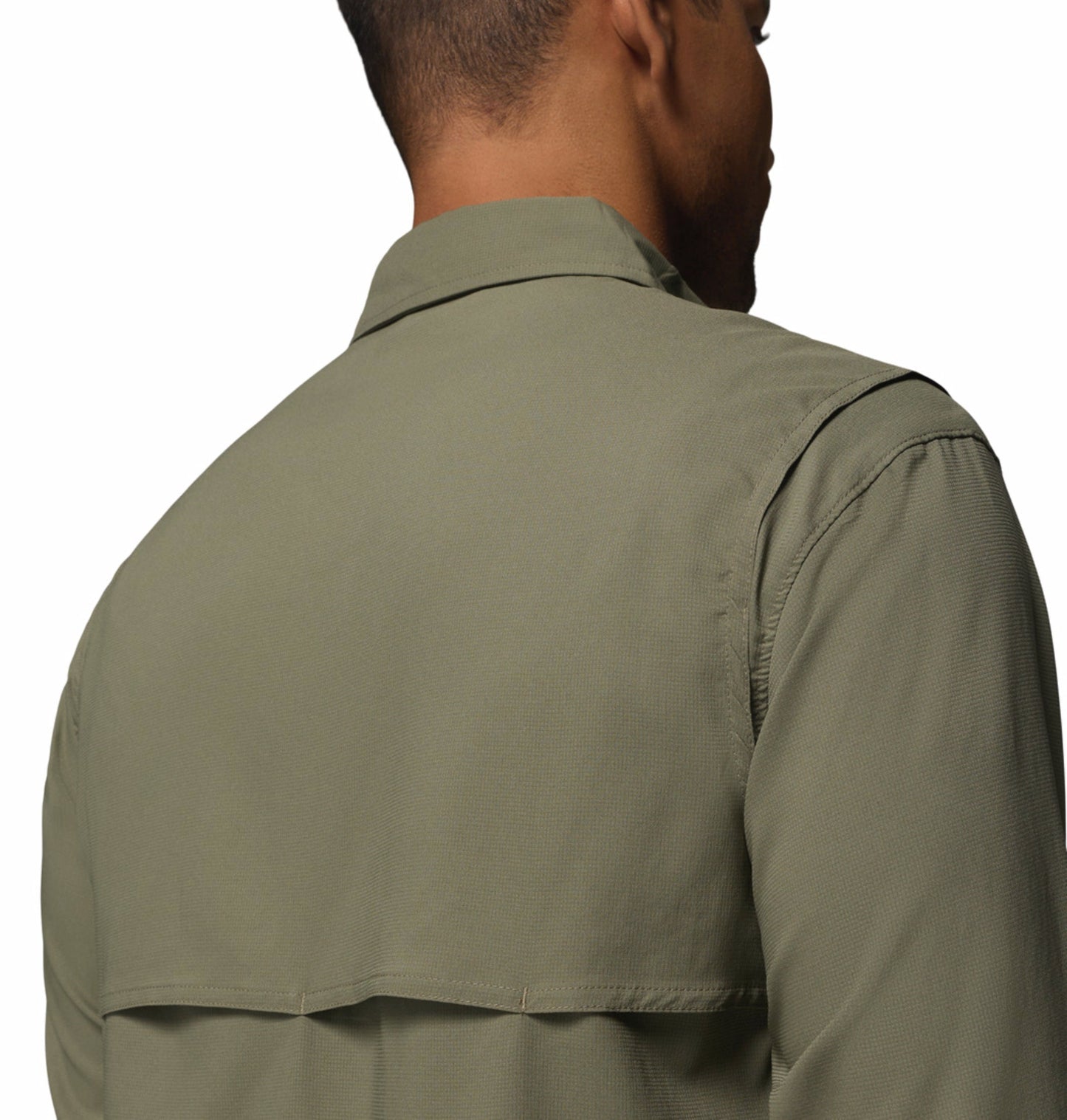 men green omni shade silver ridge utility ii long sleeve shirt plus size