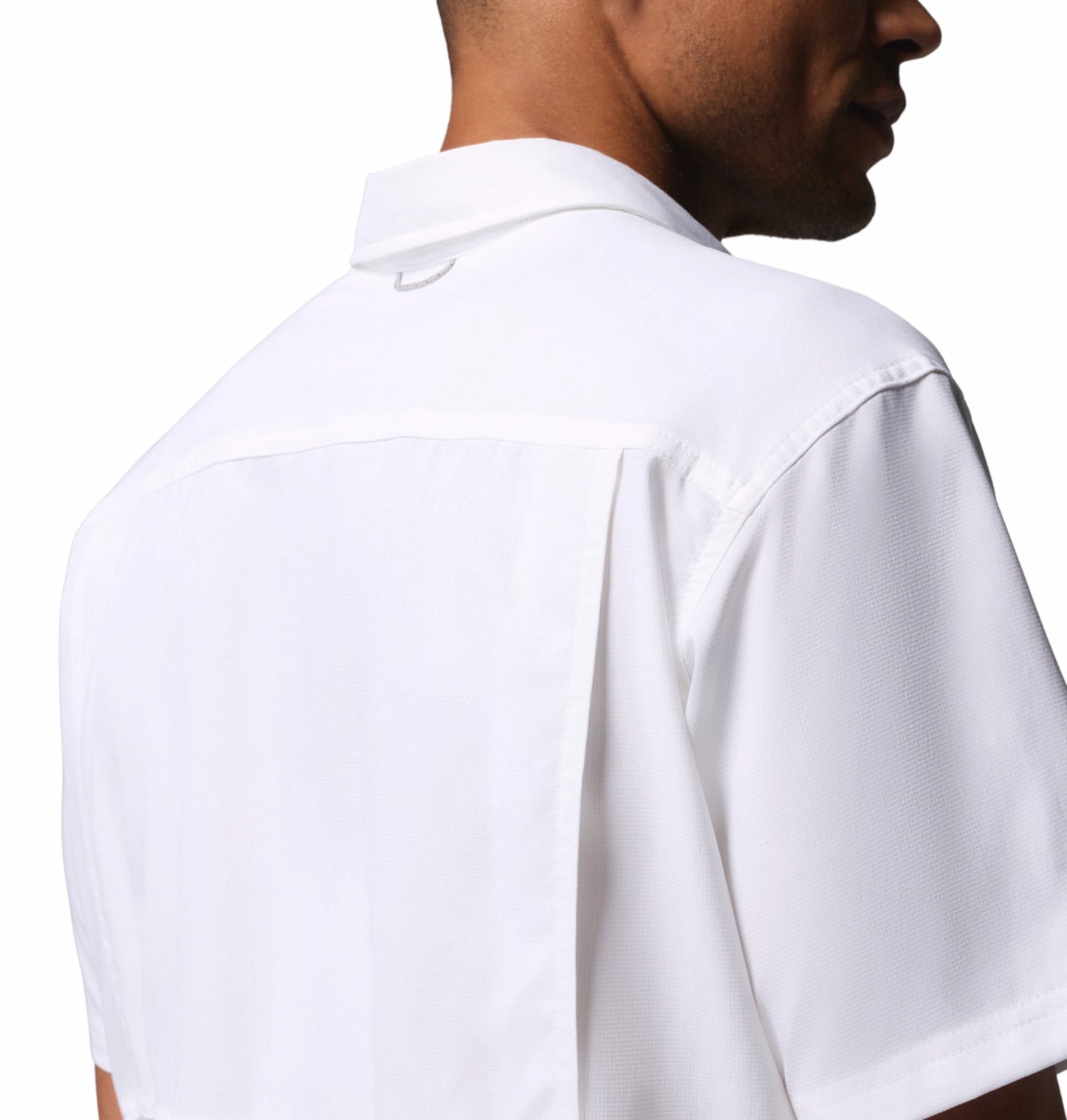 men white omni shade silver ridge utility ii short sleeve shirt plus size