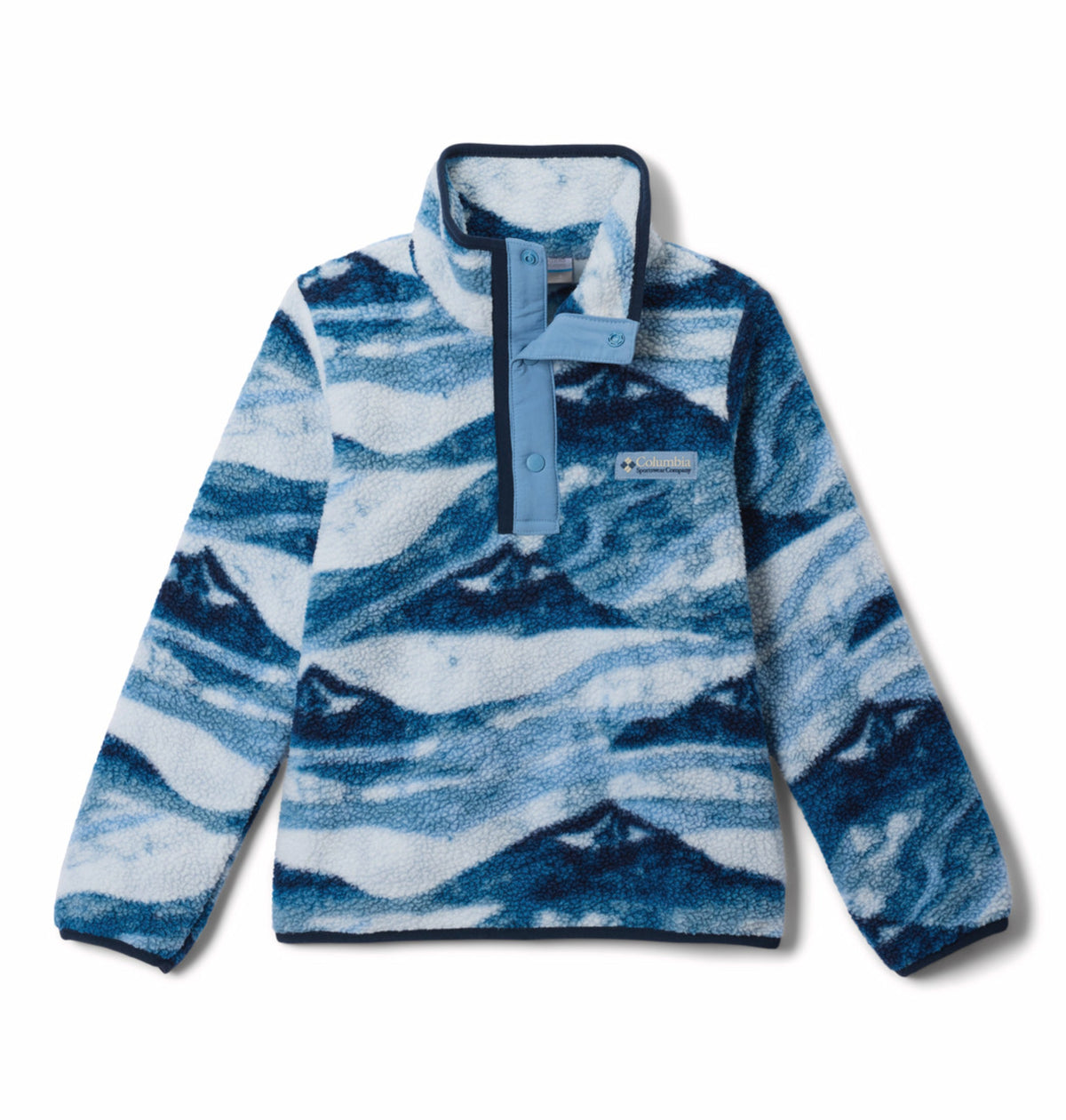 kids unisex blue helvetia ii pullover