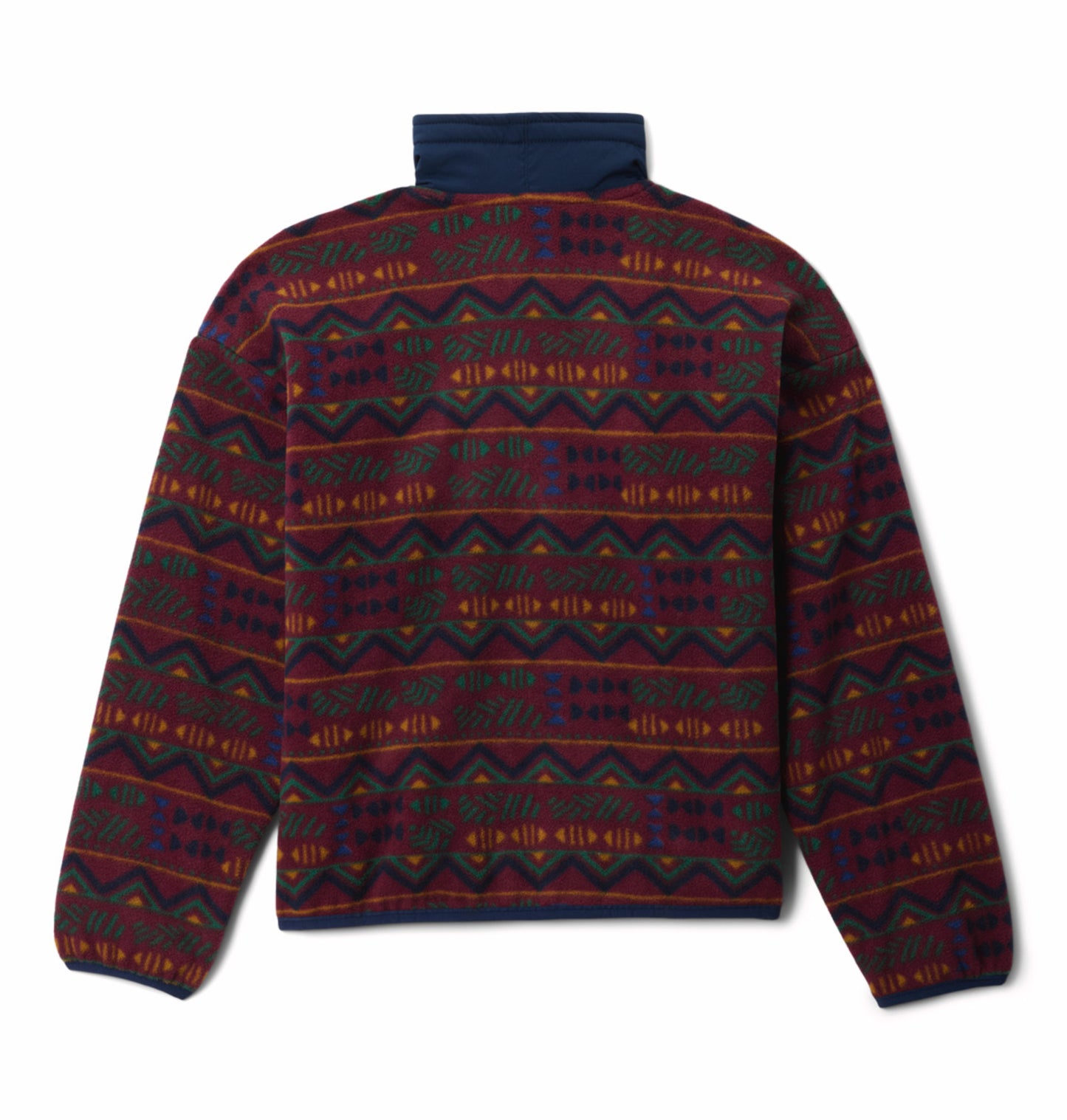 Columbia Kids Unisex Red Sequoia Grove Printed Fleece Jacket