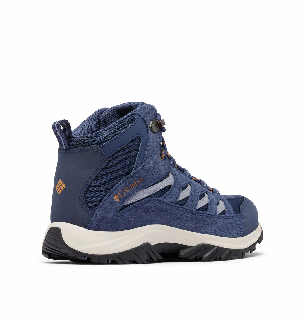 Columbia Women Navy Blue Omni-Tech Crestwood Mid Shoes (Waterproof)