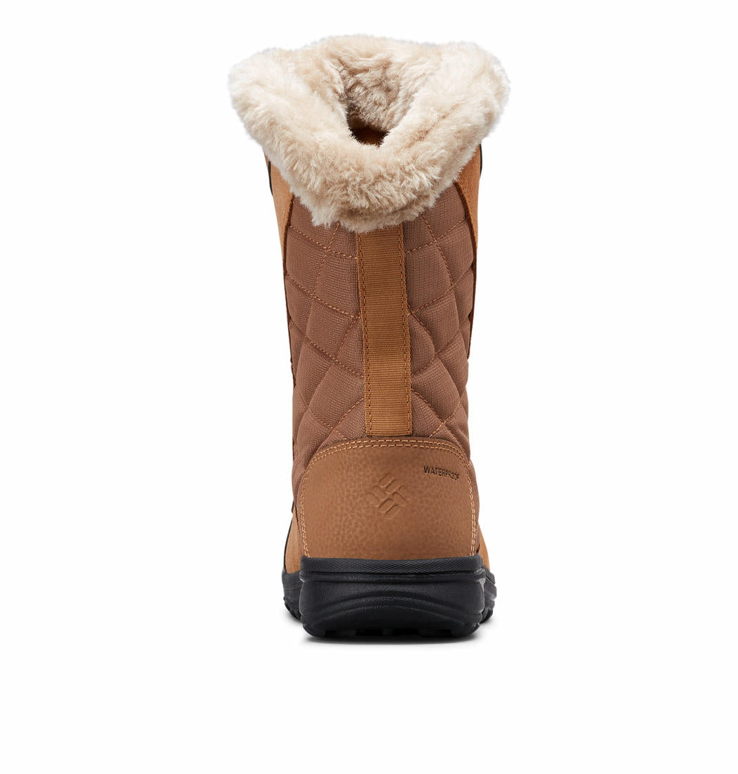 A Women Wearing Columbia Women Brown ICE MAIDEN II