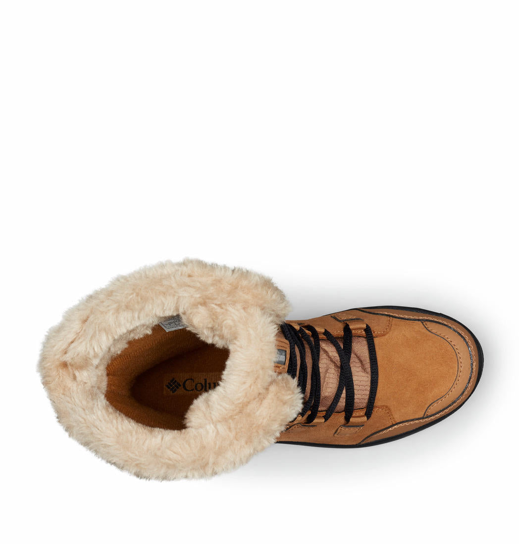A Women Wearing Columbia Women Brown ICE MAIDEN II