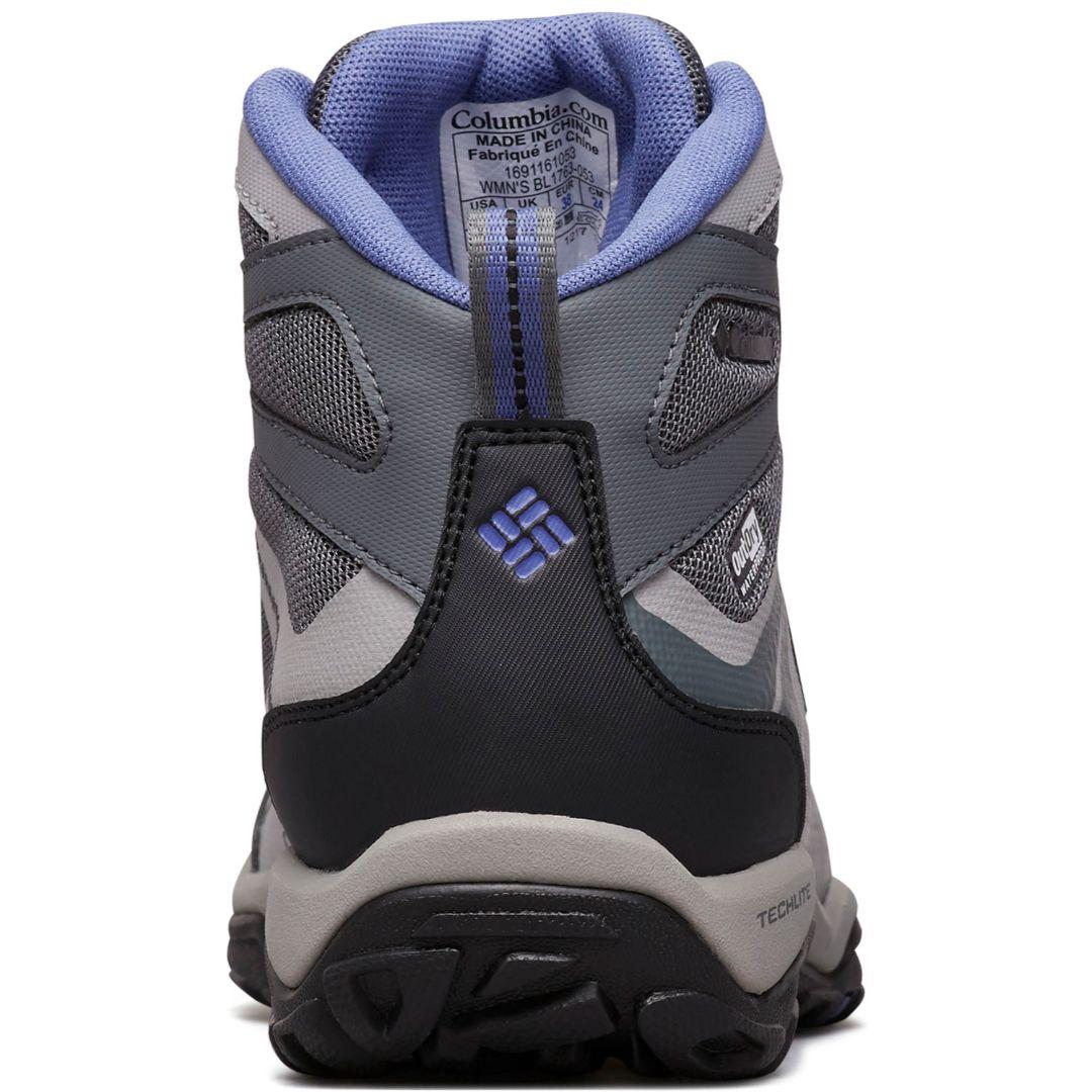 Columbia Women Grey OutDry Peakfreak XCRSN II XCEL Mid Shoes (Fully Waterproof)