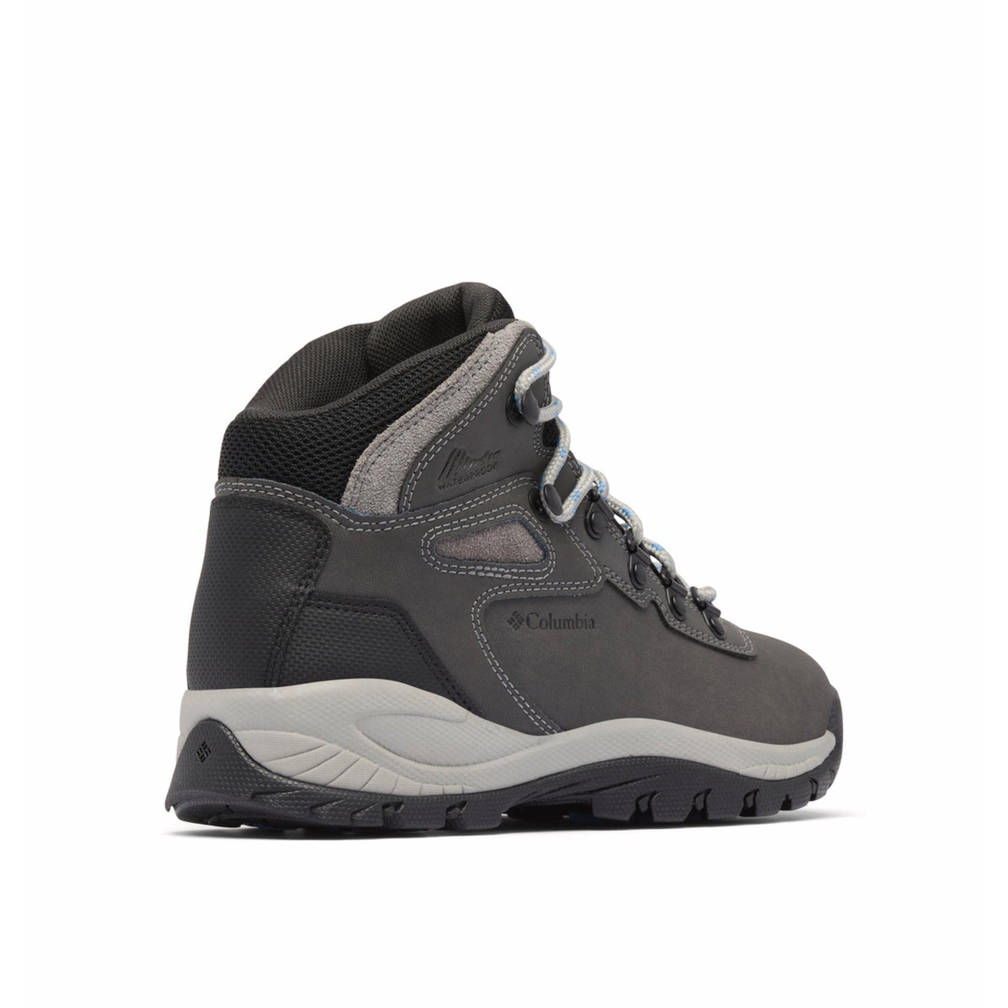 Columbia Women Grey Omni-Tech Newton Ridge Plus Mid Shoes (Waterproof)