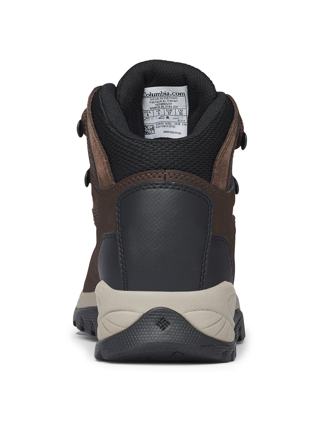 Columbia Women Brown Omni-Grip Newton Ridge Plus Mid Shoes