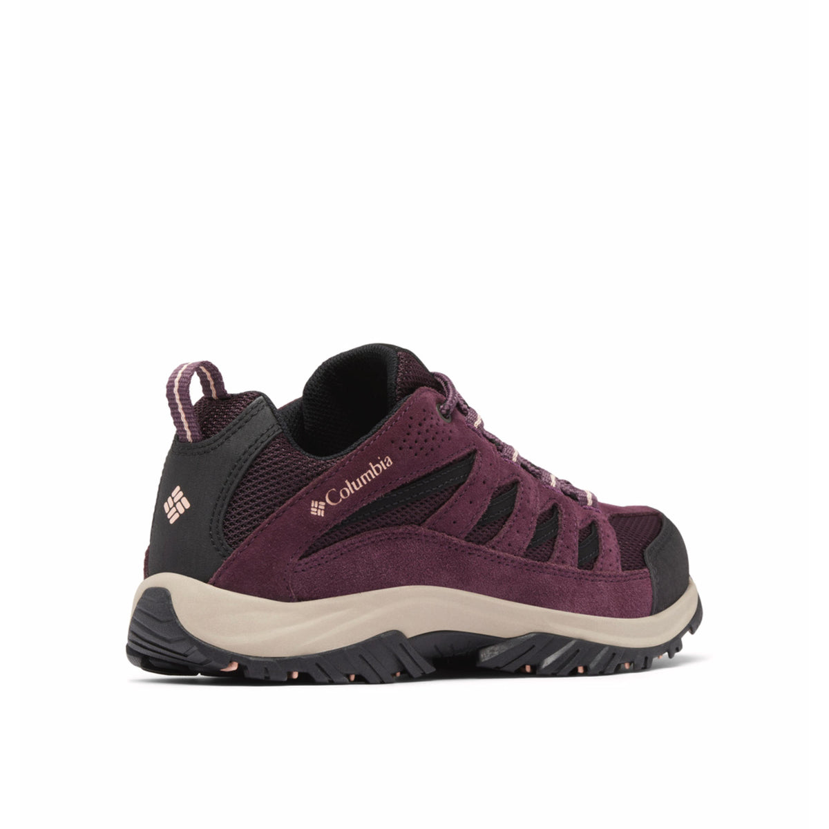 Columbia Women Red Omni-Grip Crestwood Low Shoes