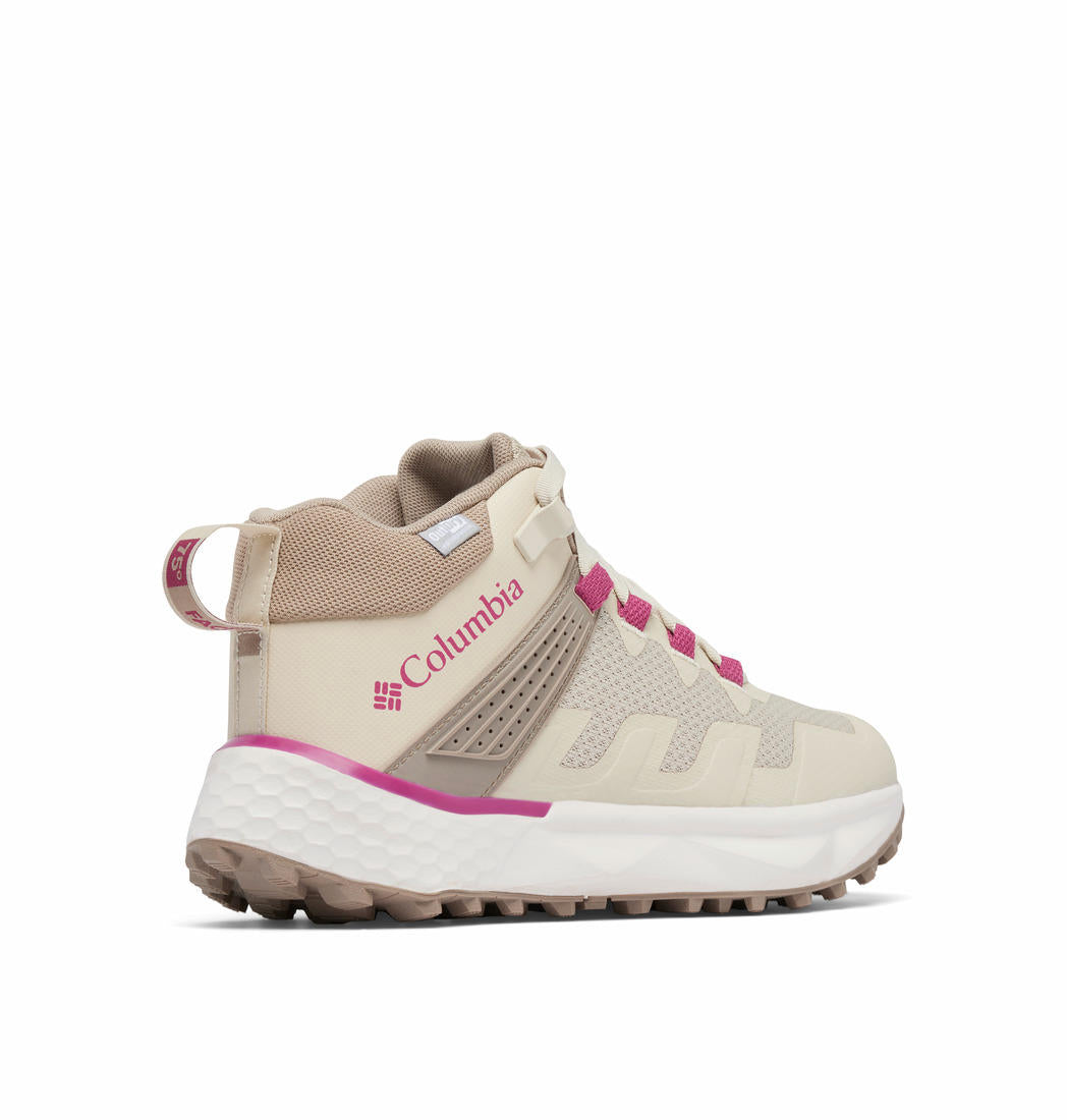 A Women Wearing Columbia Women Brown FACET 75 MID OUTDRY