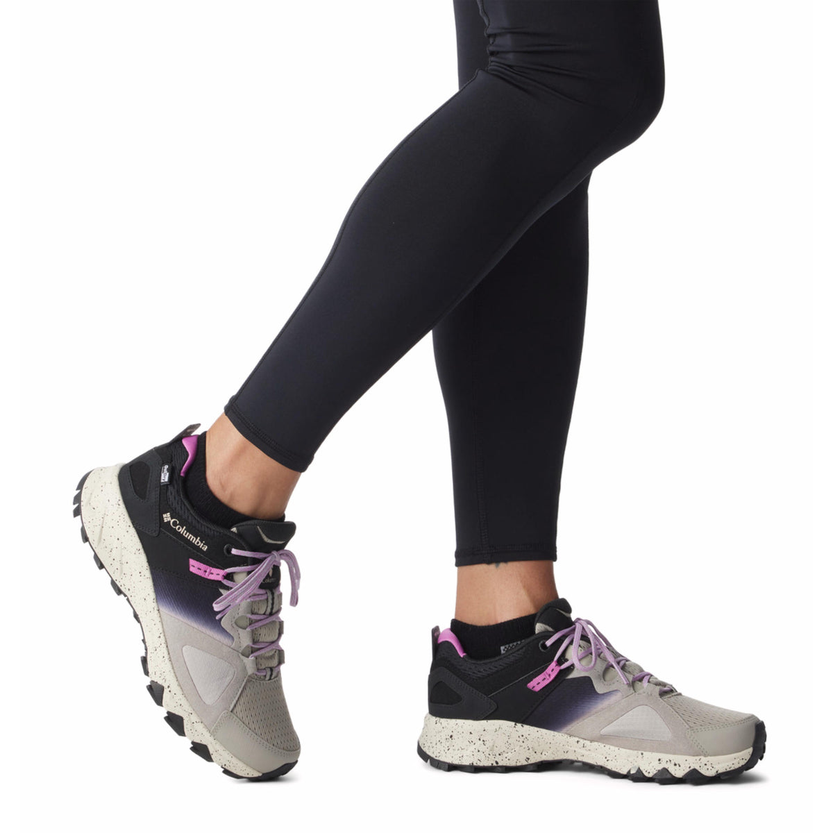 Columbia Women Grey OutDry Peakfreak Hera Low Waterproof Hiking Shoes