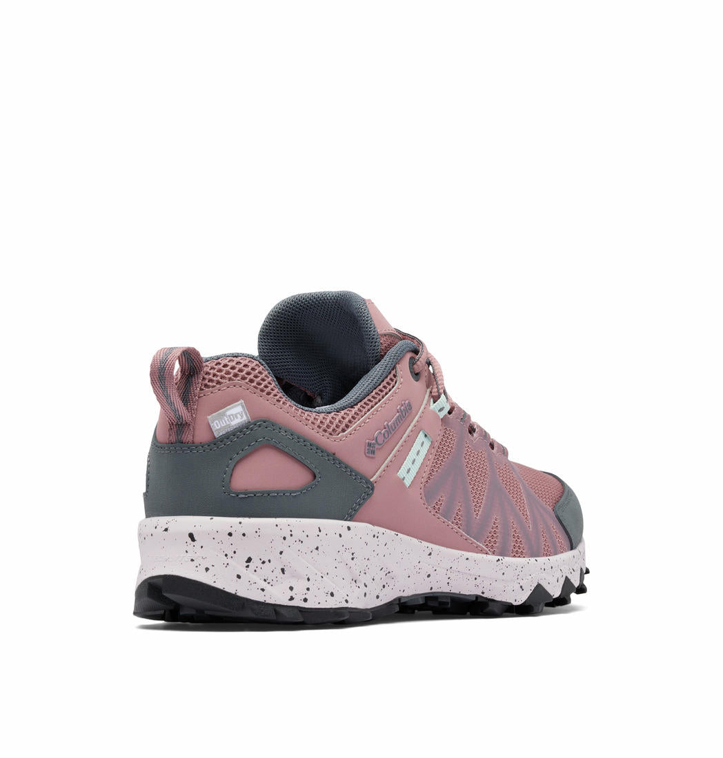 Columbia Women Red OutDry Peakfreak II Low Shoes (Fully Waterproof)