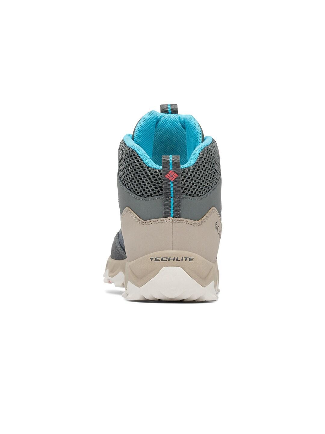 Columbia Men Grey Omni-Grip Flow Centre Low Shoes
