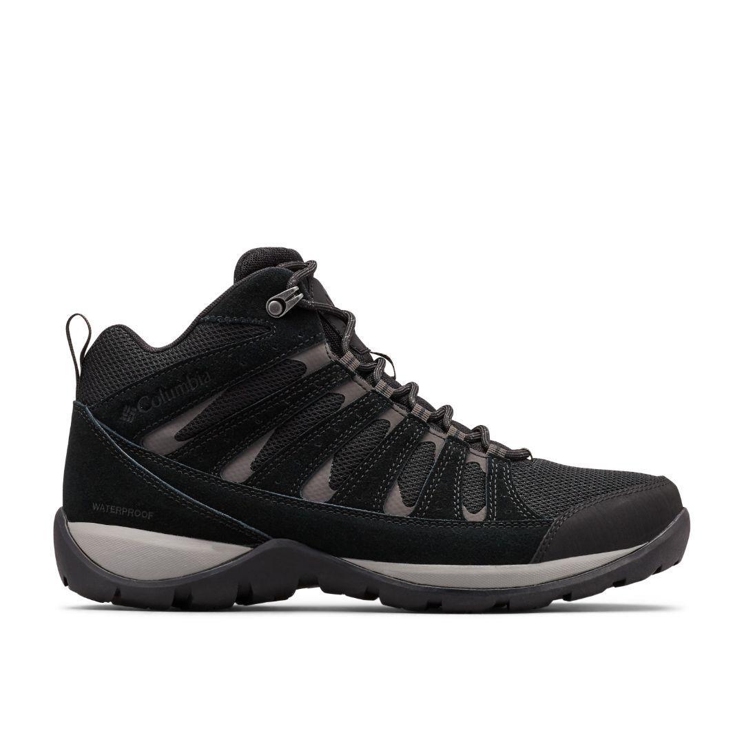 Columbia Men Black Omni-Tech Redmond V2 Mid Shoes (Waterproof)