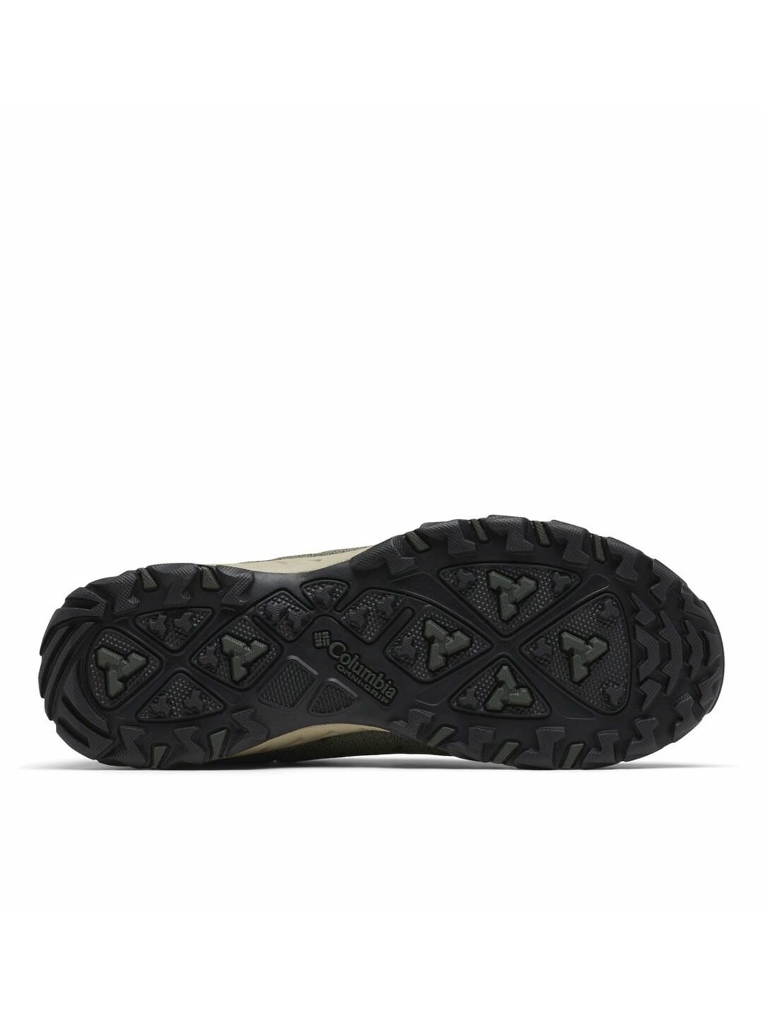 Columbia Men Green Omni-Grip Firecamp Remesh Low Shoes