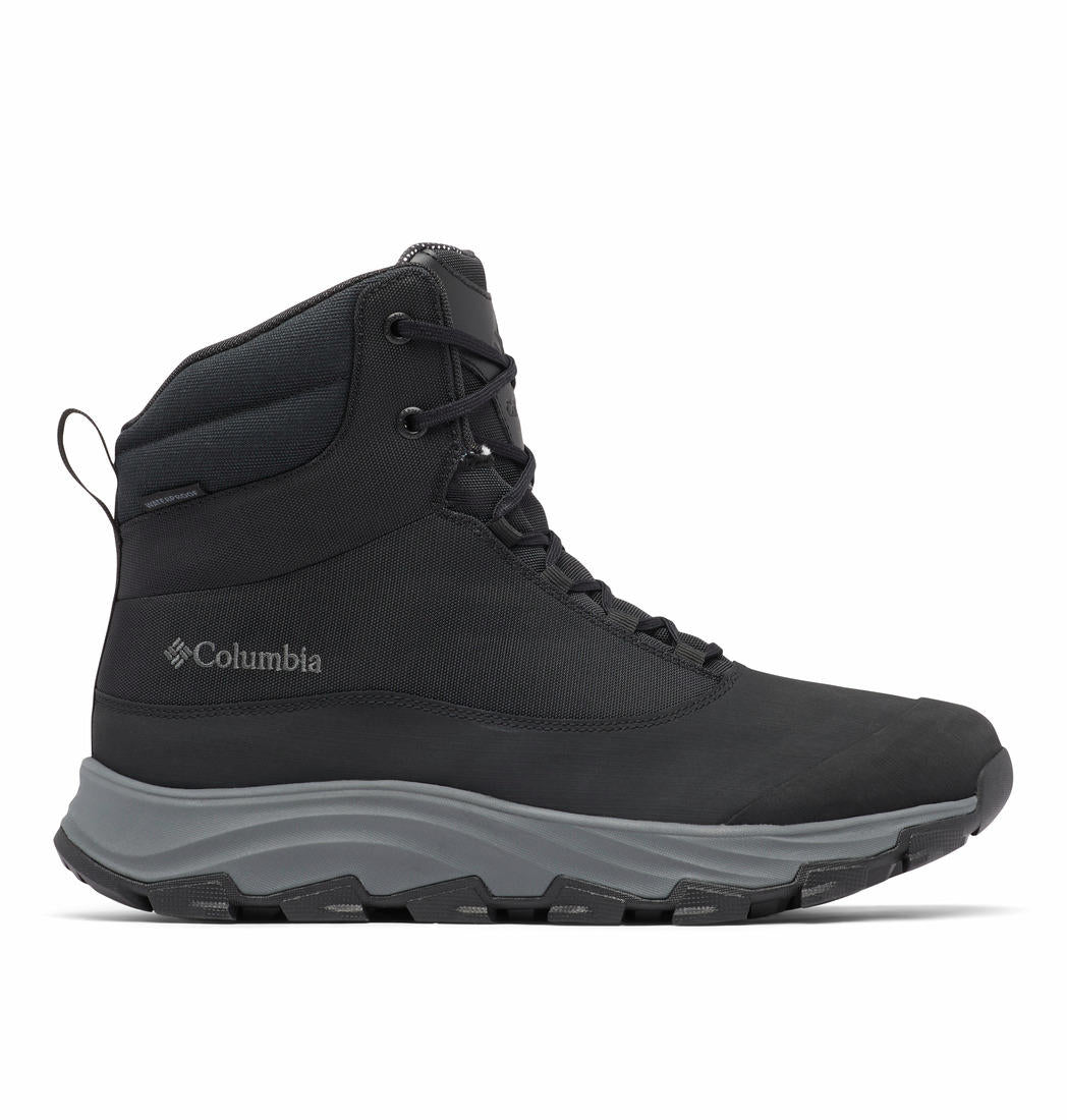 A Men Wearing Columbia Men Black EXPEDITIONIST PROTECT OMNI-HEAT