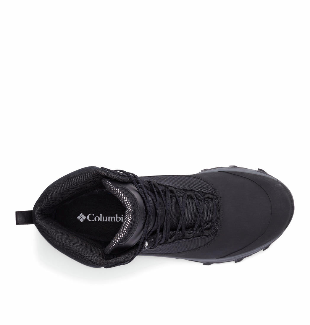 A Men Wearing Columbia Men Black EXPEDITIONIST PROTECT OMNI-HEAT