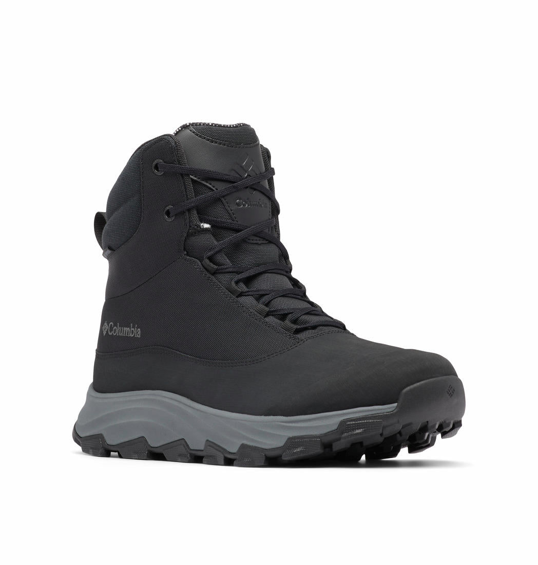 A Men Wearing Columbia Men Black EXPEDITIONIST PROTECT OMNI-HEAT