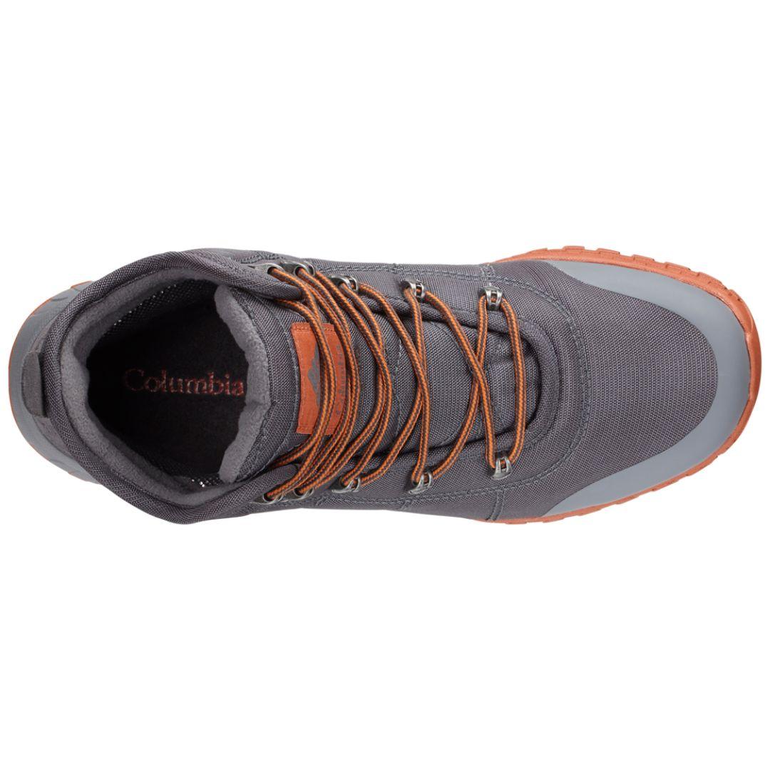 Columbia Men Grey Omni-Heat Reflective Fairbanks High Shoes