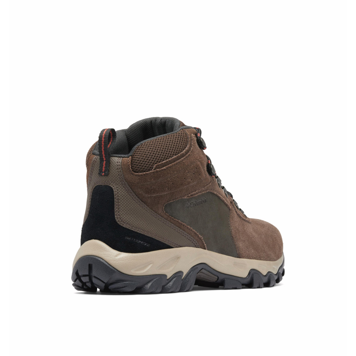 Columbia Men Brown Omni-Tech Newton Ridge Plus II Mid Shoes (Waterproof)