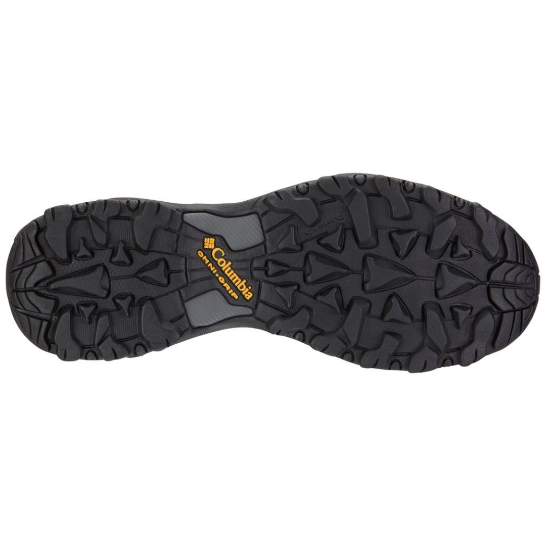 Columbia Men Grey Omni-Grip North Plains Mid Shoes