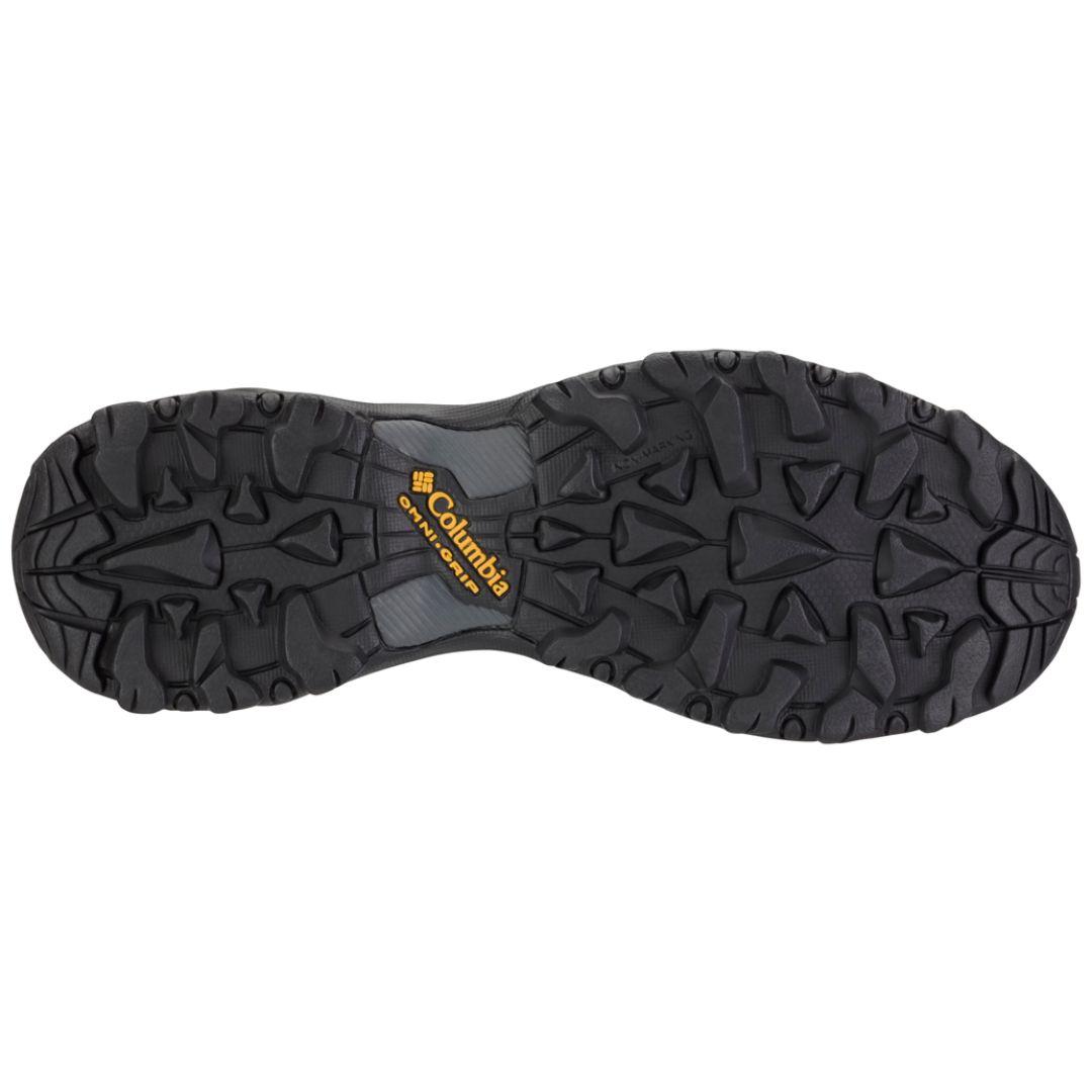 Columbia Men Grey Omni-Grip North Plains Low Shoes