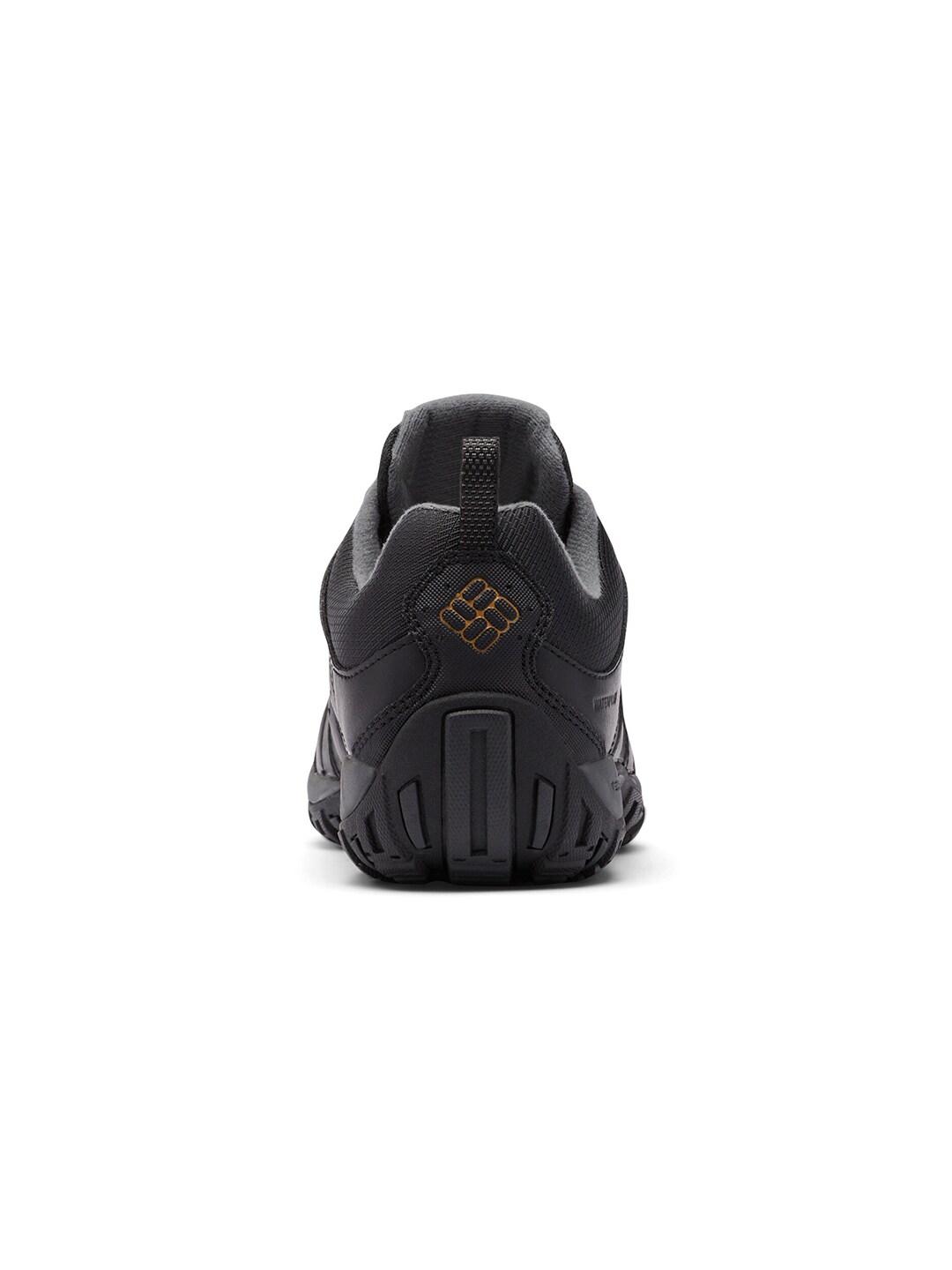 Columbia Men Black Omni-Tech Woodburn II Low Shoes (Waterproof)