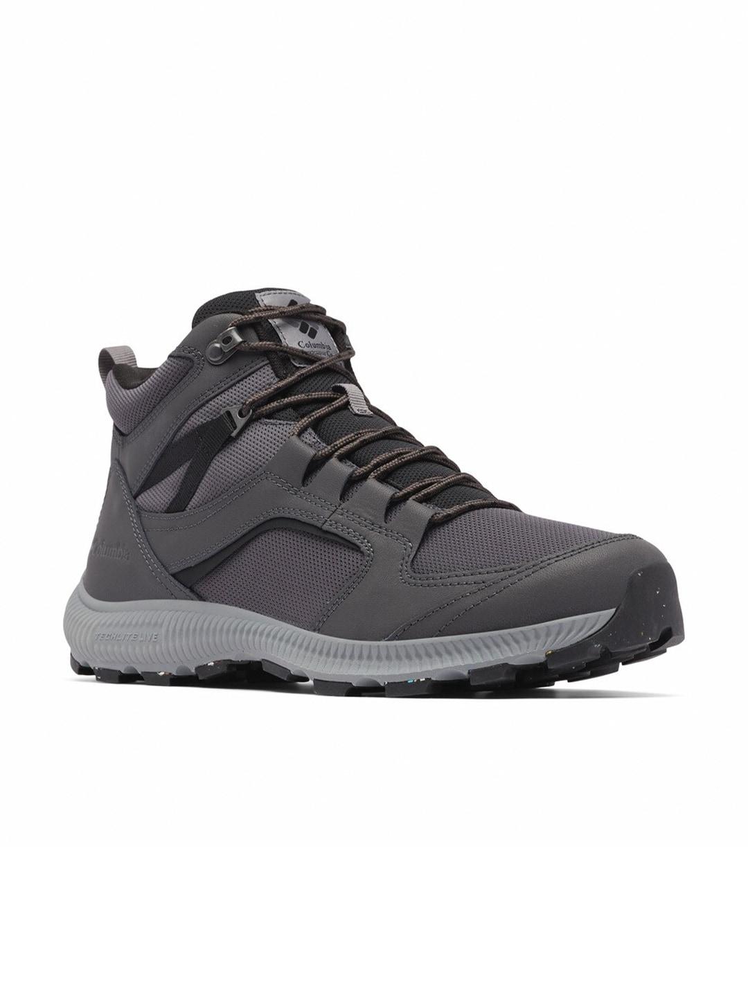 A Men Wearing Columbia Men Grey RE-PEAK MID