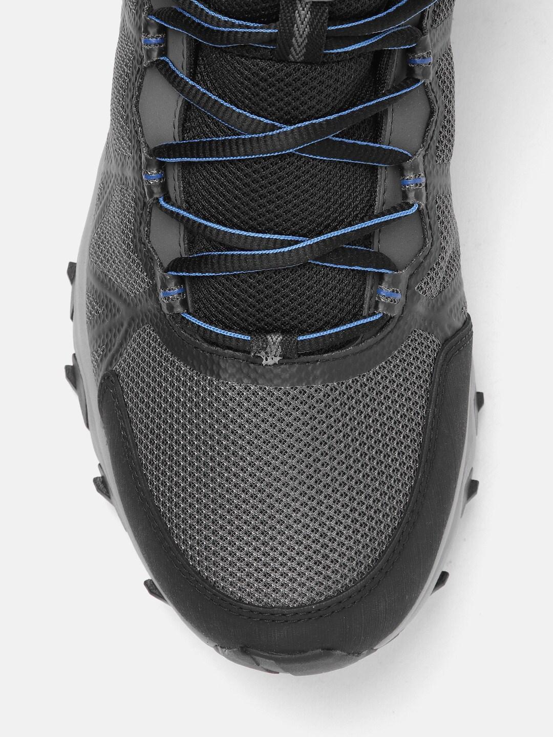 A Men Wearing Columbia Men Grey PEAKFREAK II MID OUTDRY