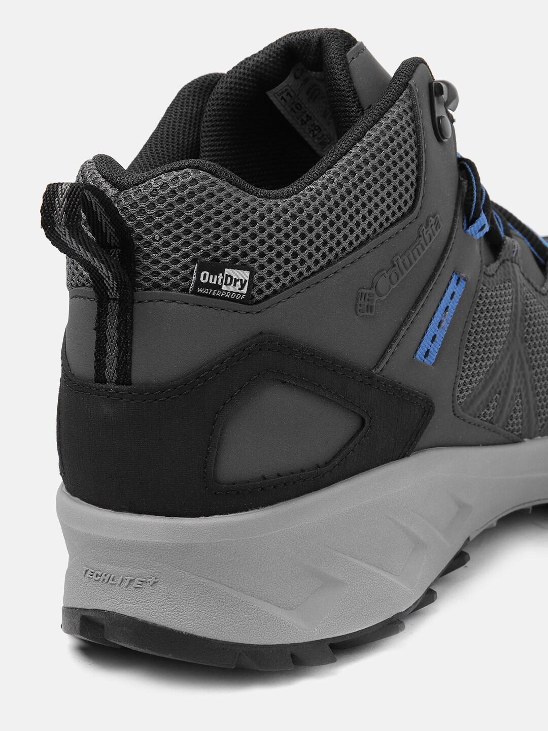 A Men Wearing Columbia Men Grey PEAKFREAK II MID OUTDRY