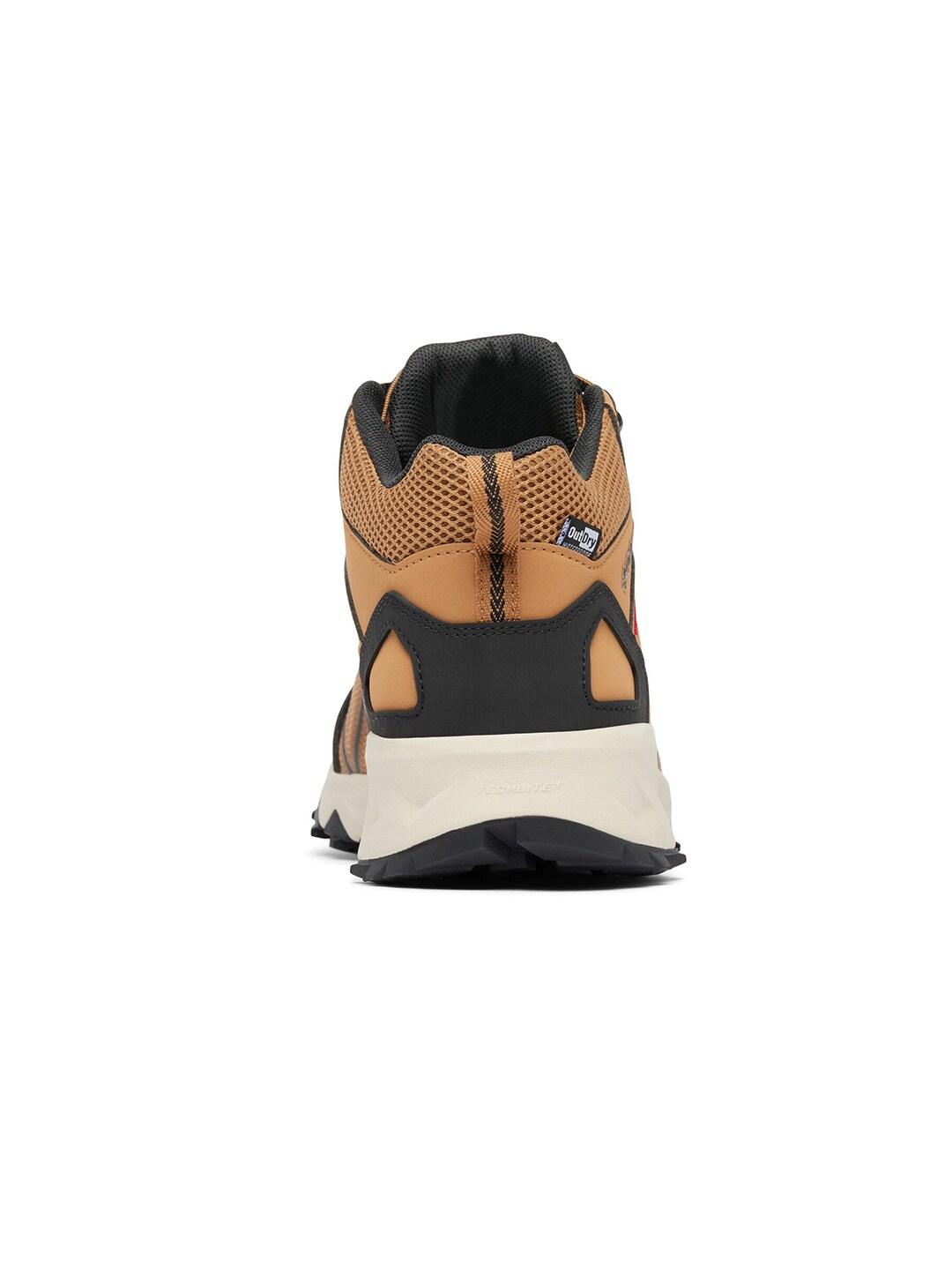 Columbia Men Brown OutDry Peakfreak II Mid Shoes (Fully Waterproof)