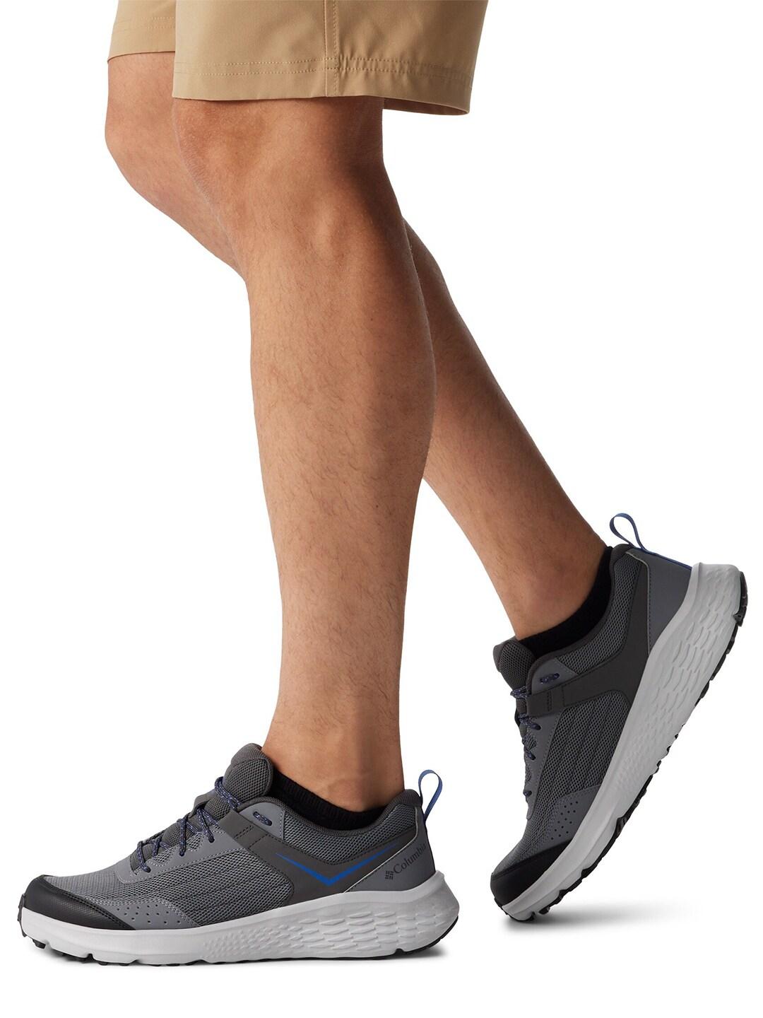 Columbia Men Grey Omni-Max Vertisol Trail Low Shoes