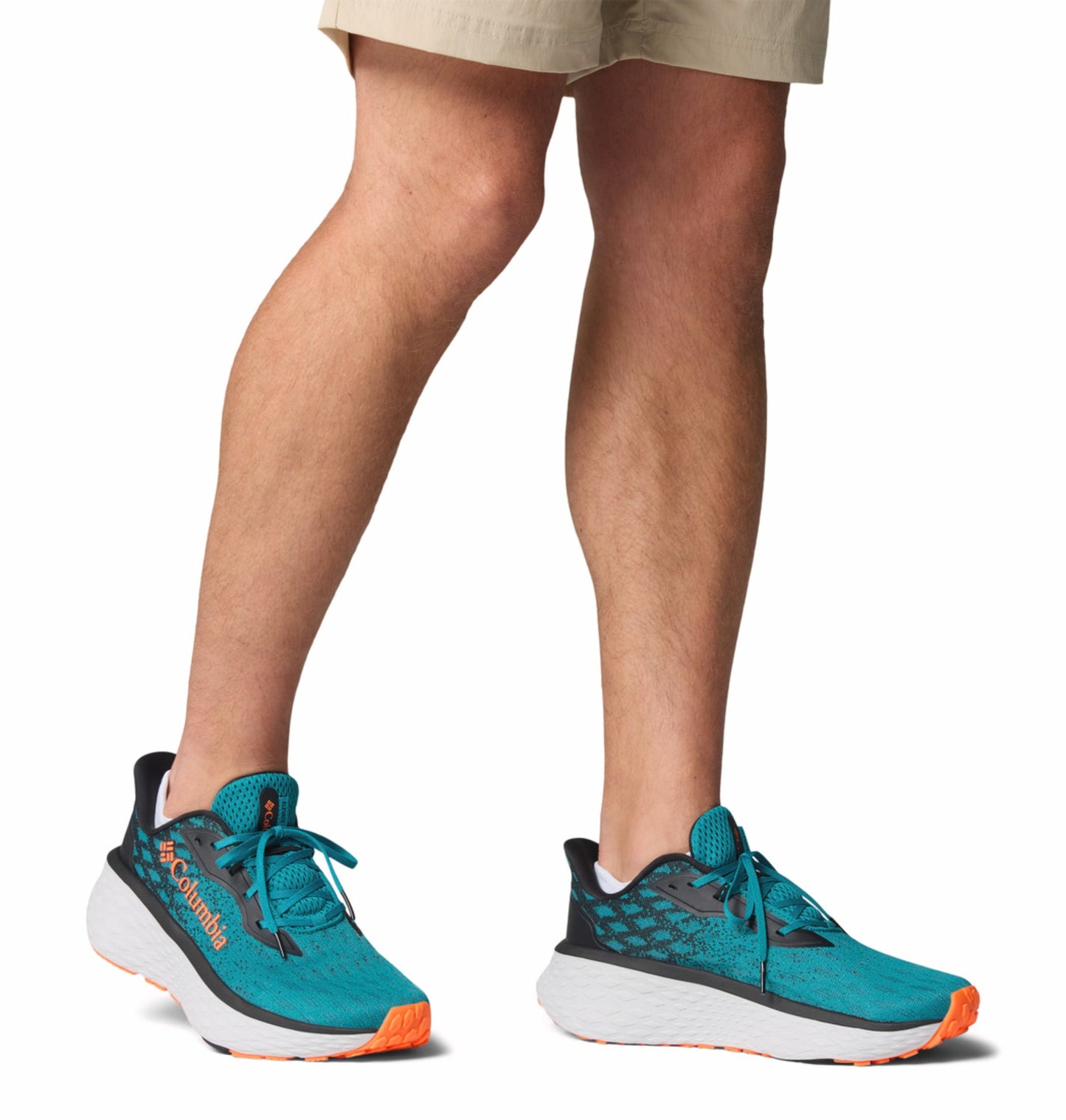 Columbia Men Teal Omni-Grip Konos Elevate Trail Running Shoes