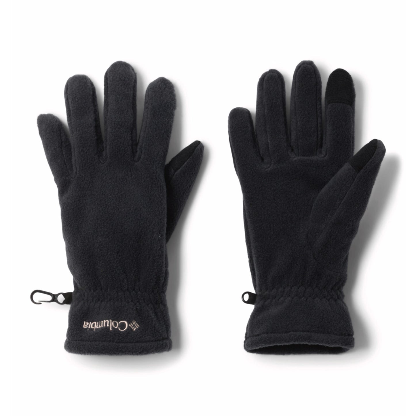 Columbia Women Black W Benton Springs II Fleece Gloves