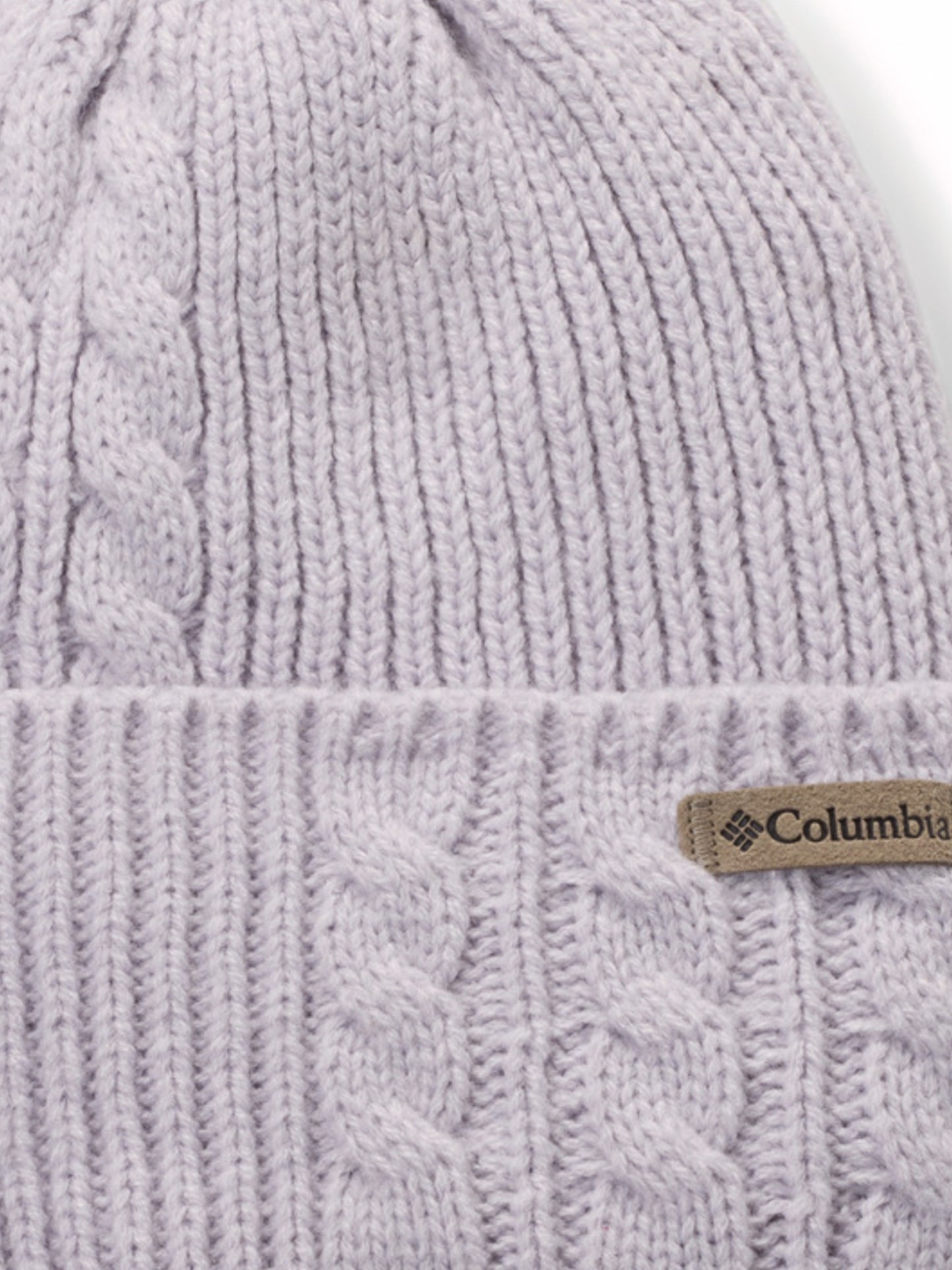 Columbia Women Purple Agate Pass Cable Knit Beanie