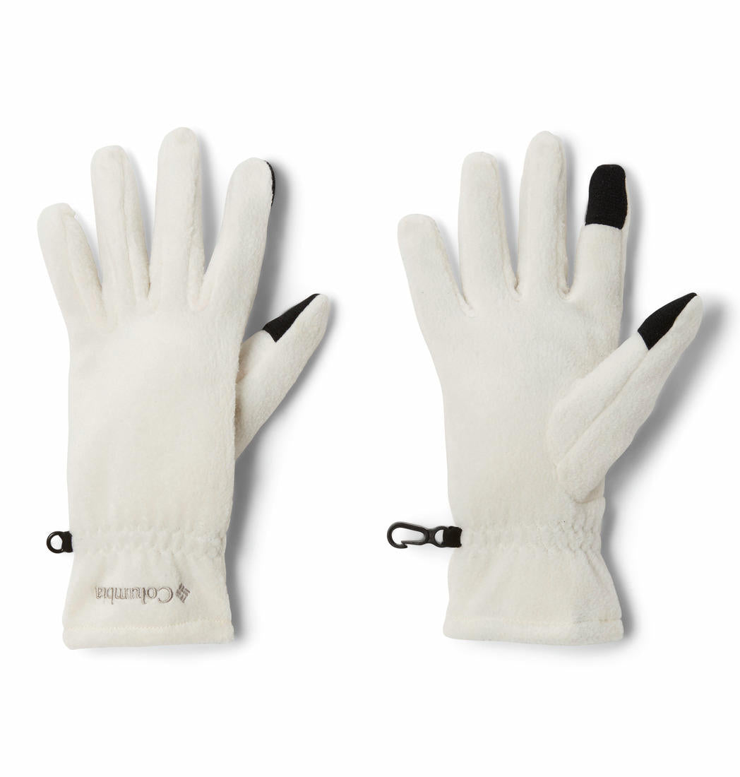 Columbia Women White Womens Benton Springs Fleece Glove S