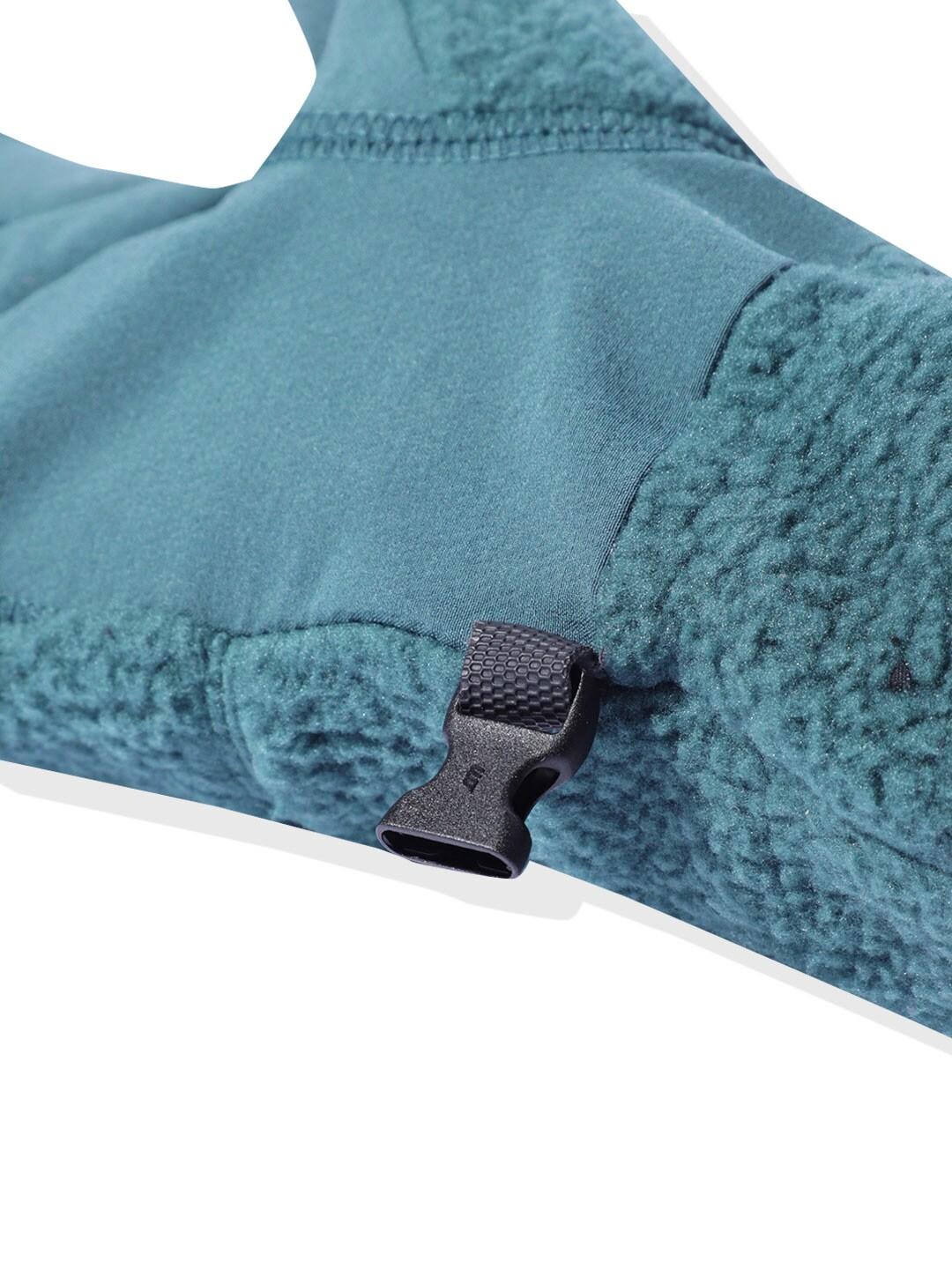 Columbia Women Blue Helvetia Sherpa Gloves