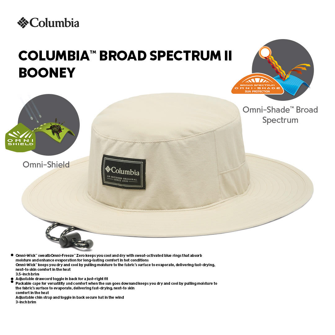 Columbia Unisex Brown Columbia Broad Spectrum II Booney (Sun Protection)
