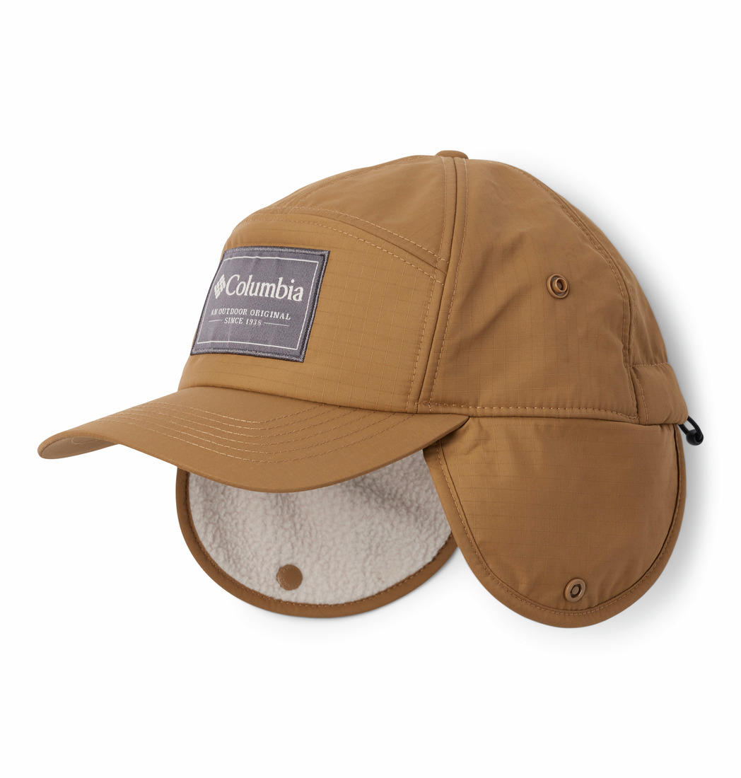 bugaboo kith hat Columbia Unisex Brown Landroamer Ear Flap Cap Beanie – Columbia Sportswear