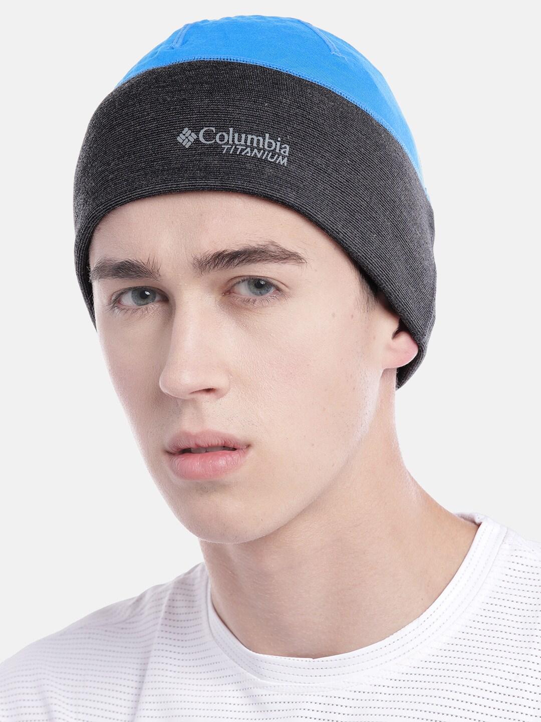 Columbia Unisex Blue Omni-Wick Titan Pass Helix Beanie