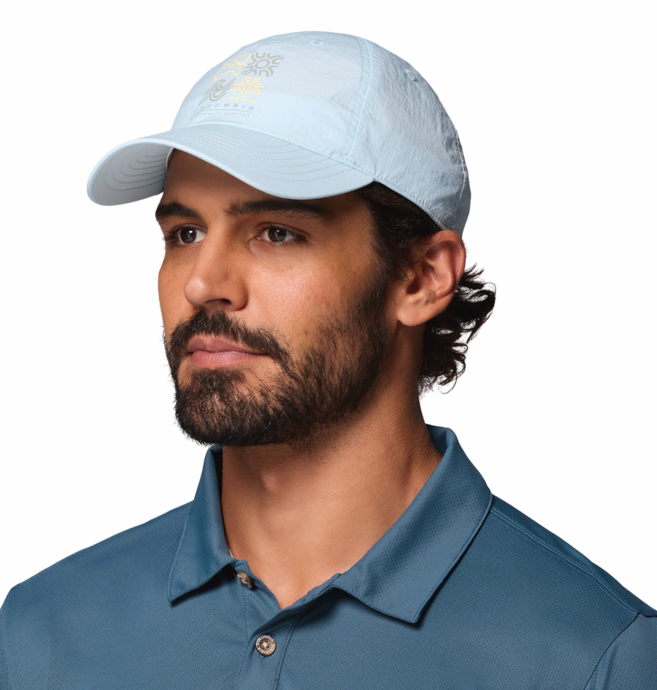 Columbia Unisex Spring Canyon II Ball Cap in Stormwatch