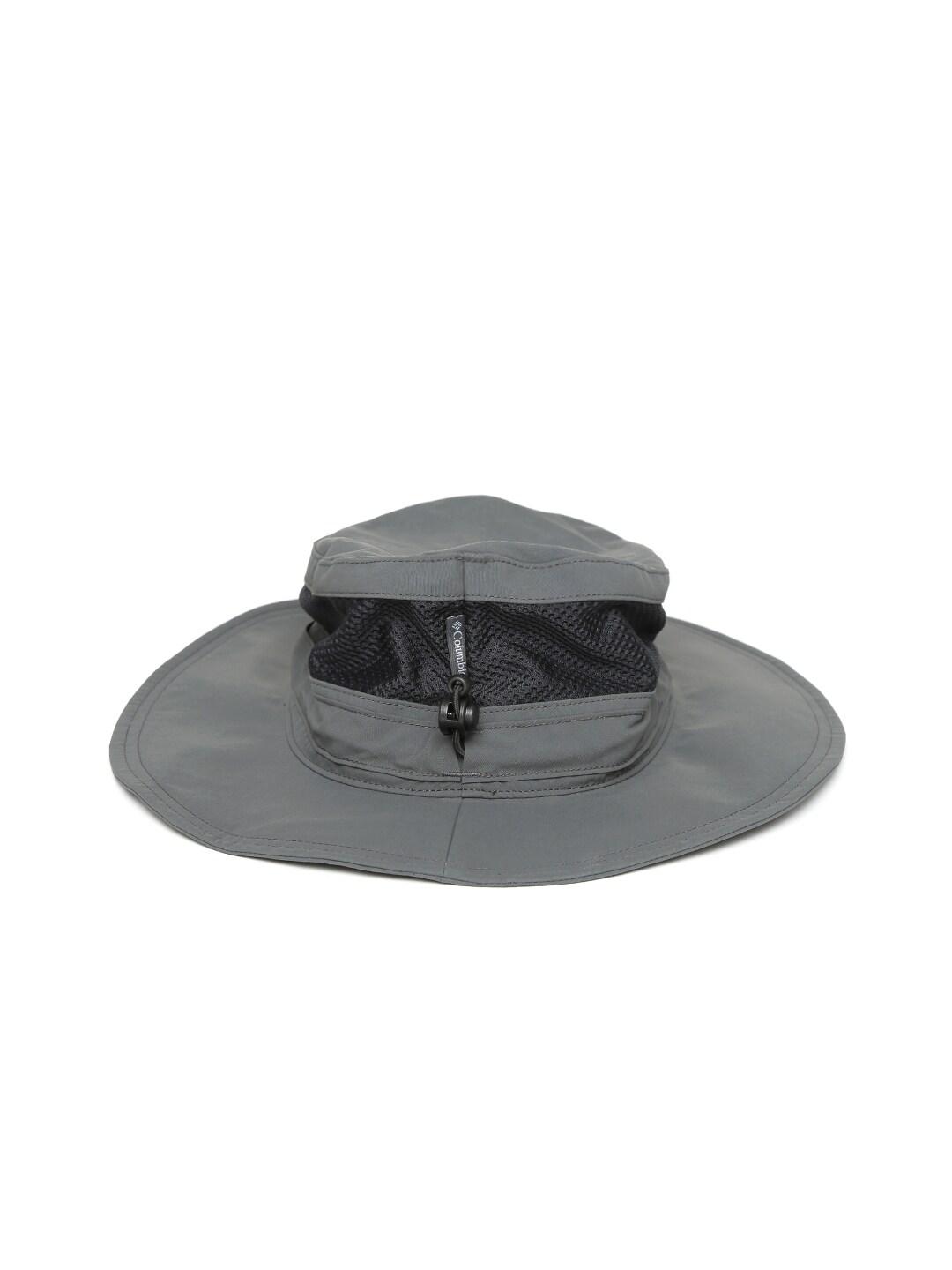 Columbia Unisex Grey Bora Bora Booney Hat Designed for Sun Protection