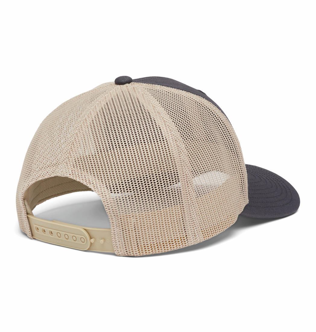 Columbia Unisex Black Mesh Snap Back High Crown Cap