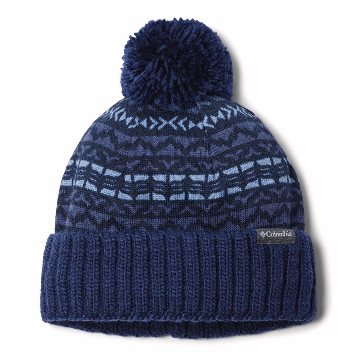 Columbia Unisex Navy Blue Sweater Weather Pom Beanie