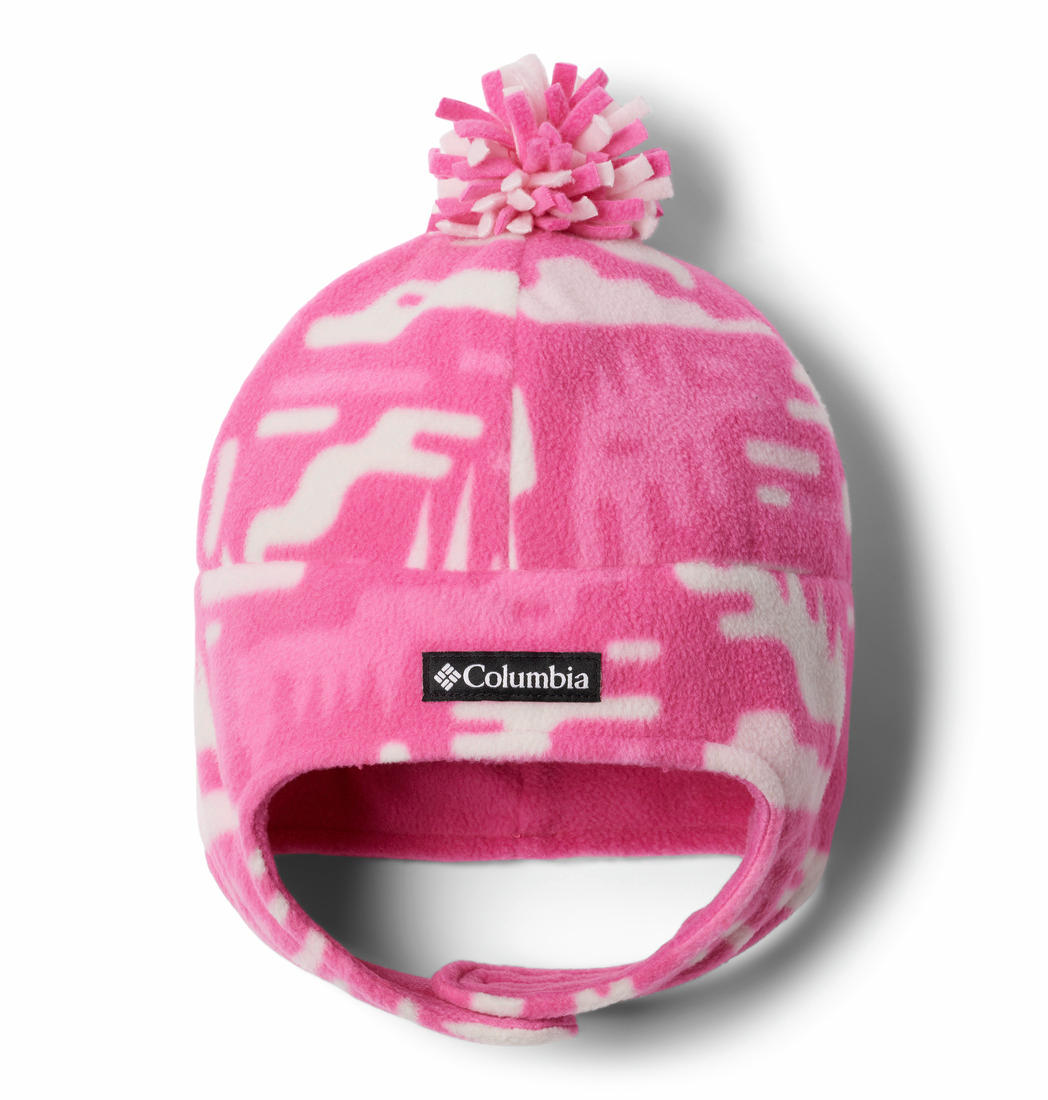 Columbia Kids Unisex Pink Frosty Trail II Earflap Beanie